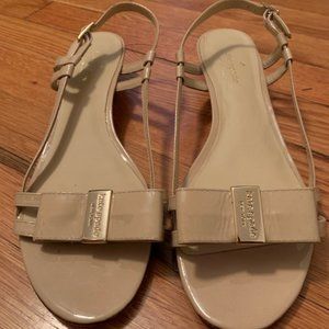 Kate Spade Beige Sandals with Bow